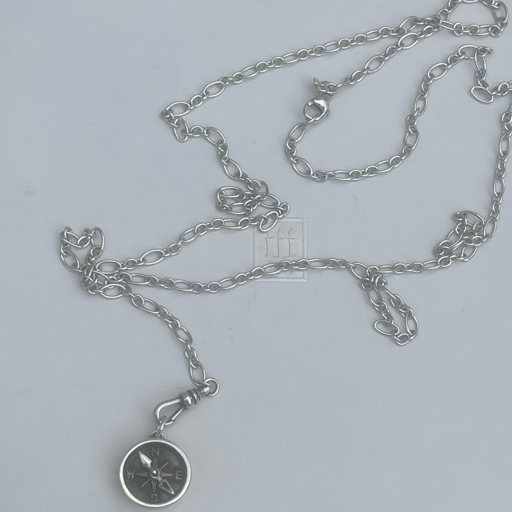 James Avery elegant fob lariat changeable charm holder necklace
